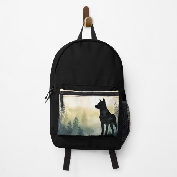 Item preview, Misty boreal watercolor dog shadow designed and sold by etherElric.