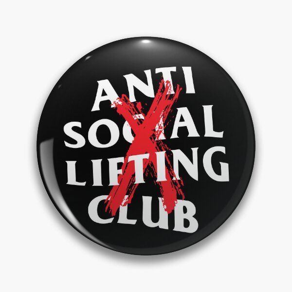 Item preview, Club Anti Social Lifting Cancelado Rojo designed and sold by Too Sweet.