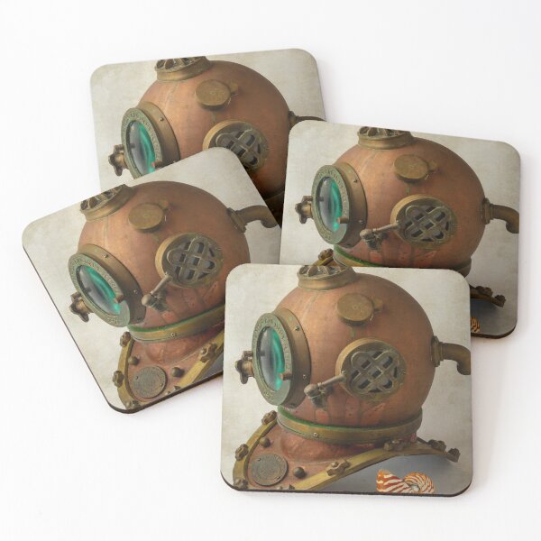 Item preview, Divers Helmet With Seashell designed and sold by Garry Gay.