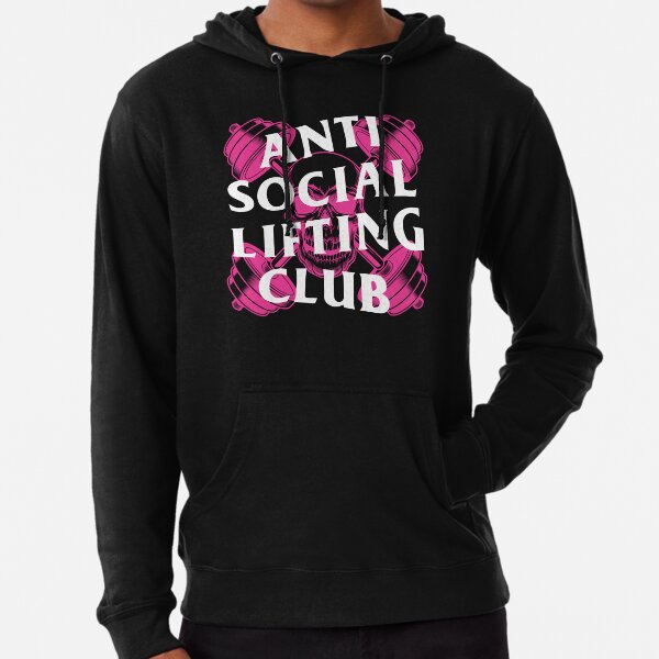 Anti Social Lifting Club Club Sweatshirts & Hoodies for Sale