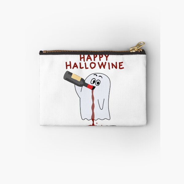 Item preview, Happy Halloween hallo - wine ghost drinking wine designed and sold by adesignworld.