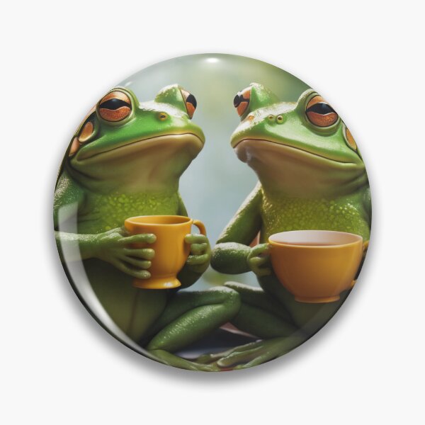 Item preview, Frog Tea Party 2  designed and sold by zebras817.