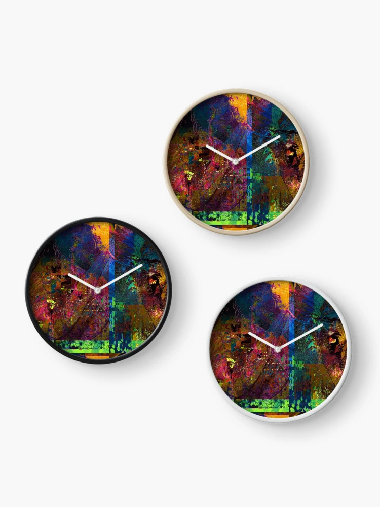 Thumbnail 3 of 4, Clock, Thinking 6 designed and sold by Elizabeth Austin-Craig.