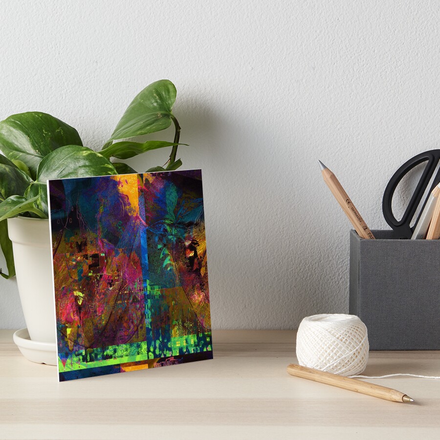 Item preview, Art Board Print designed and sold by Rosh.