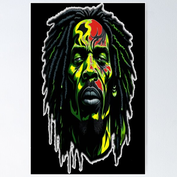 Item preview, Rebel Souljah in Irie Colors  designed and sold by DzinesByEarle.