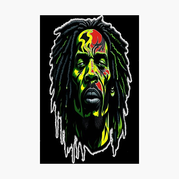 Item preview, Rebel Souljah in Irie Colors  designed and sold by DzinesByEarle.