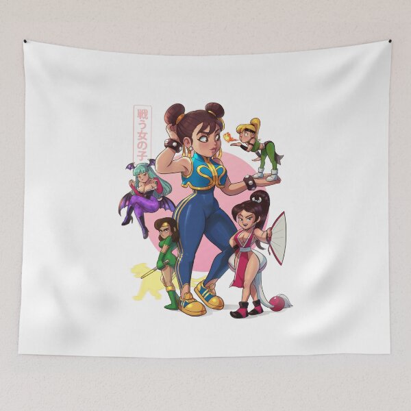 Item preview, Fighting Girls designed and sold by Bruno Mota.