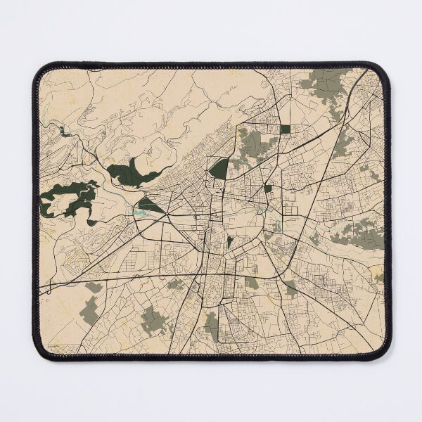 Item preview, Damascus City Map of Syria - Vintage designed and sold by deMAP.