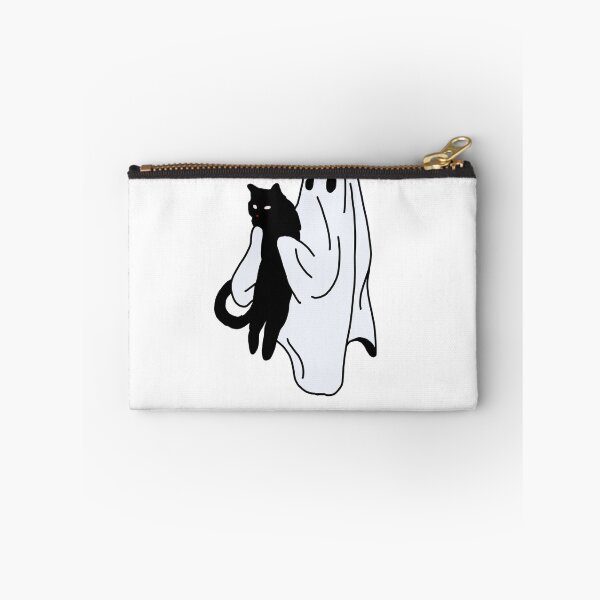Item preview, Ghost and black cat Halloween decor designed and sold by adesignworld.