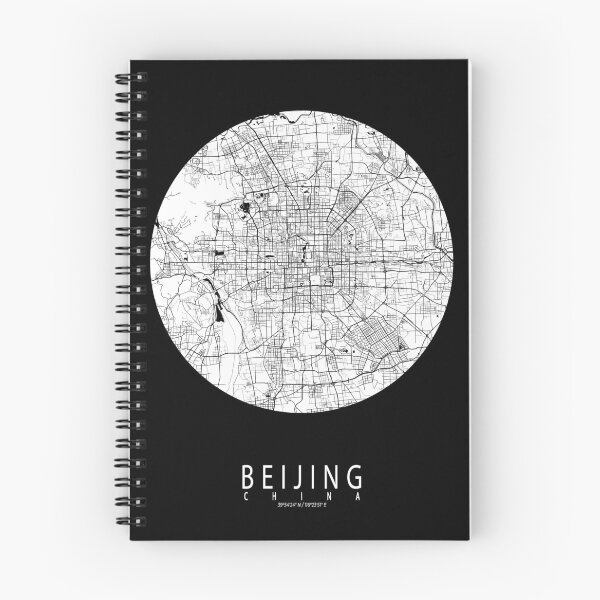 Item preview, Beijing City Map of China - Full Moon designed and sold by deMAP.