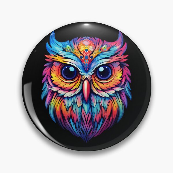 Item preview, Owl-Inspired Watercolor Elegance for Nocturnal Chic designed and sold by meganohm.