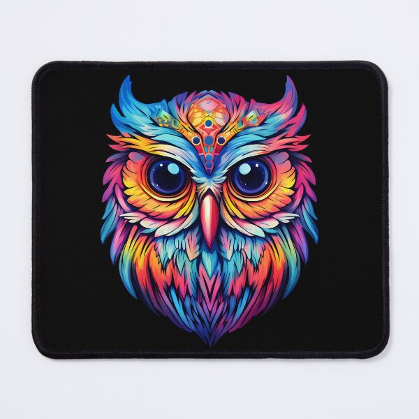 Item preview, Owl-Inspired Watercolor Elegance for Nocturnal Chic designed and sold by meganohm.