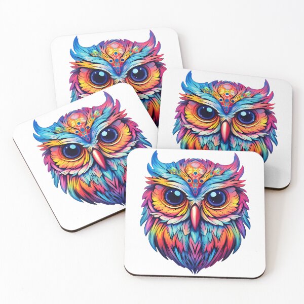 Item preview, Owl-Inspired Watercolor Elegance for Nocturnal Chic designed and sold by meganohm.