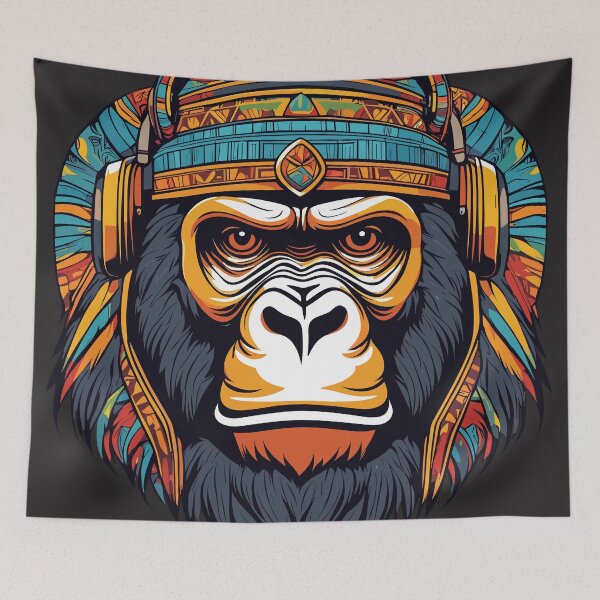 Item preview, Gorilla Head designed and sold by WildlifeInc.
