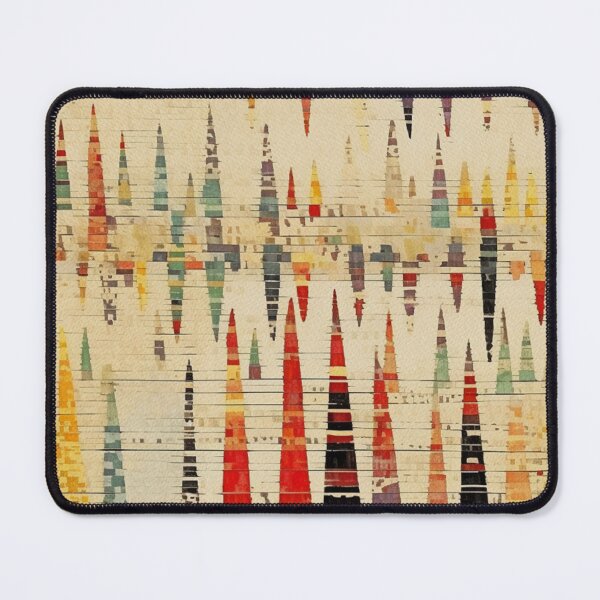 Item preview, Modern Ikat Textile Art Pattern No11 designed and sold by Atomura.