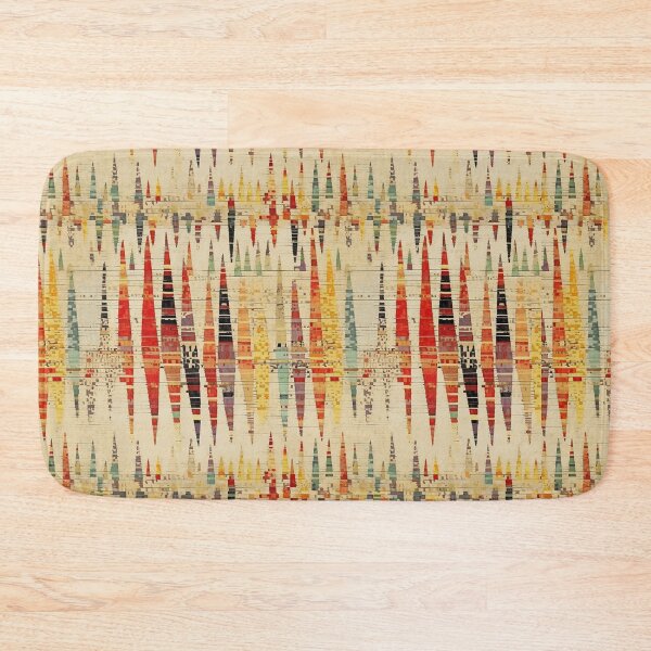 Item preview, Modern Ikat Textile Art Pattern No11 designed and sold by Atomura.