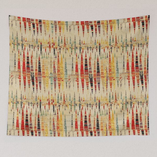 Item preview, Modern Ikat Textile Art Pattern No11 designed and sold by Atomura.