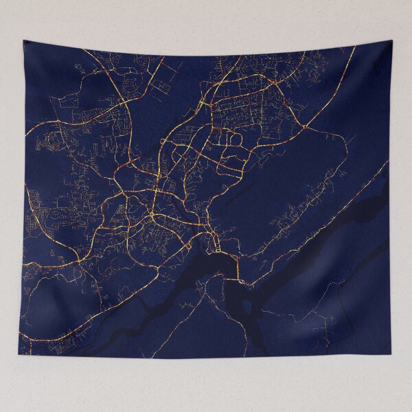 Item preview, Bandar Seri Begawan, Brunei - City At Night designed and sold by deMAP.