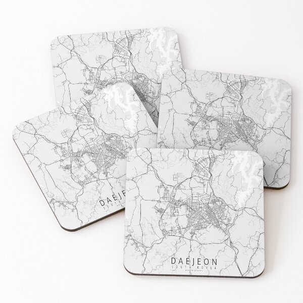 Item preview, Daejeon City Map of South Korea - Light designed and sold by deMAP.