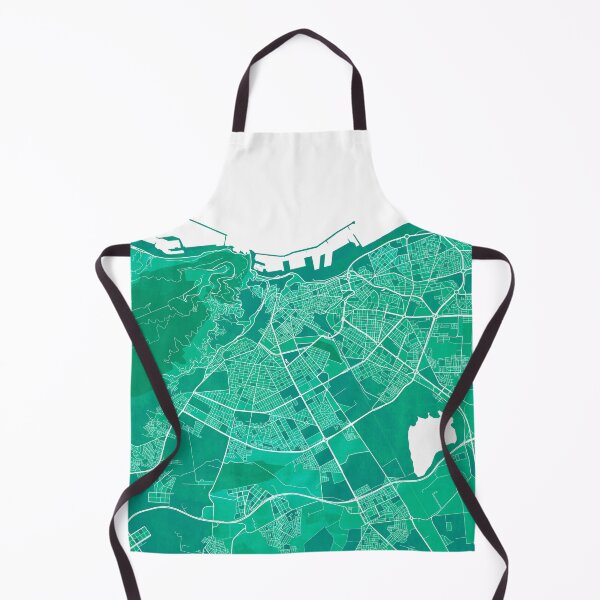 Item preview, Oran City Map of Algeria - Watercolor designed and sold by deMAP.