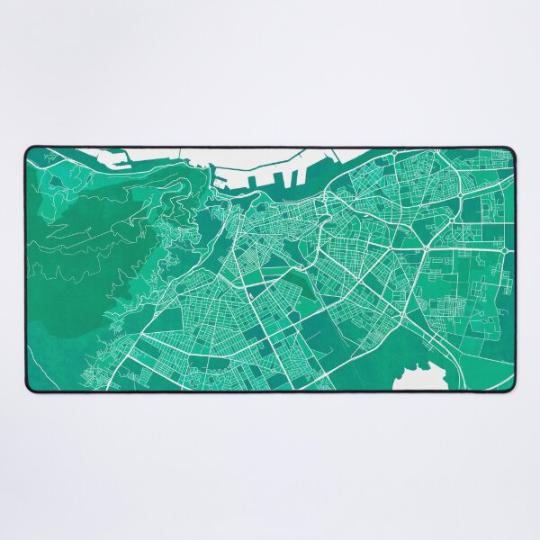 Item preview, Oran City Map of Algeria - Watercolor designed and sold by deMAP.