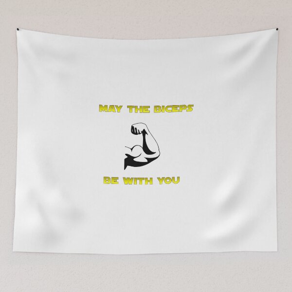 Item preview, Bodybuilding - May the biceps be with you designed and sold by tommyb87.