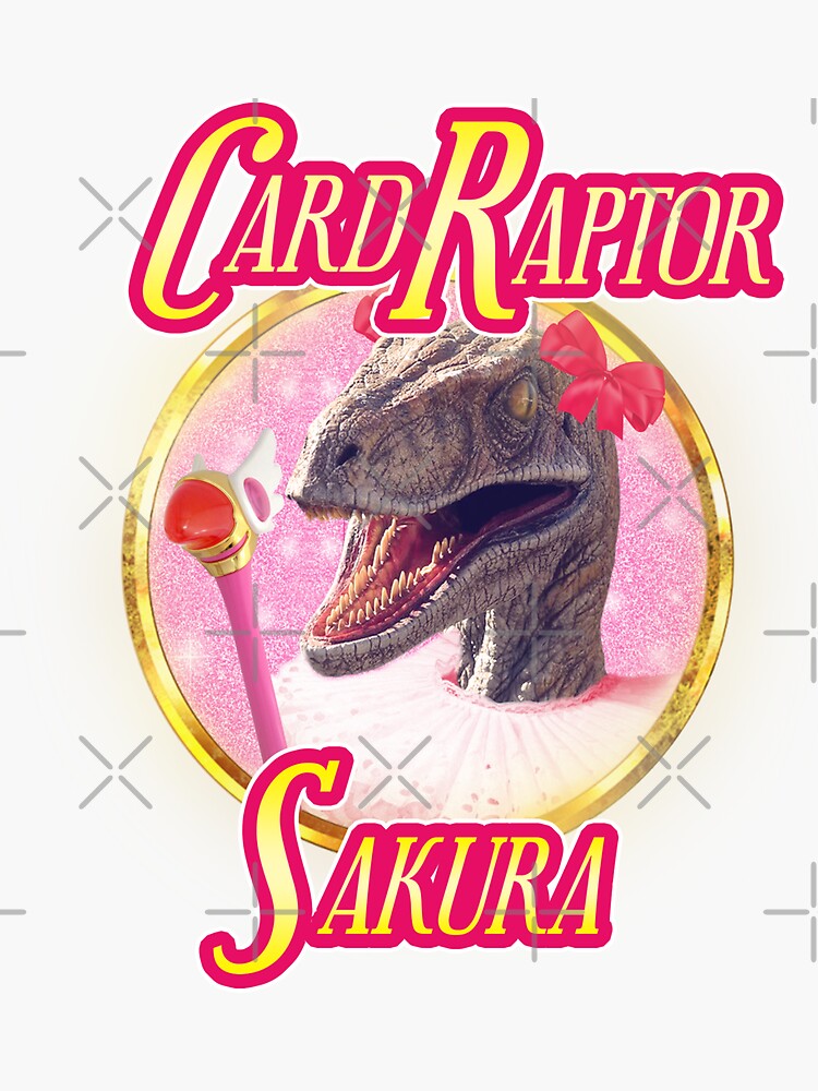 Sticker Dinosaure Raptor - Magic Stickers