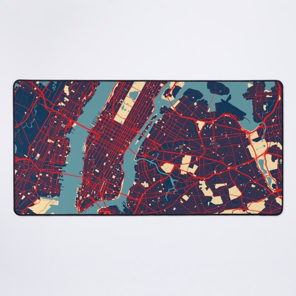 Item preview, New York City Map of the United States - Hope designed and sold by deMAP.