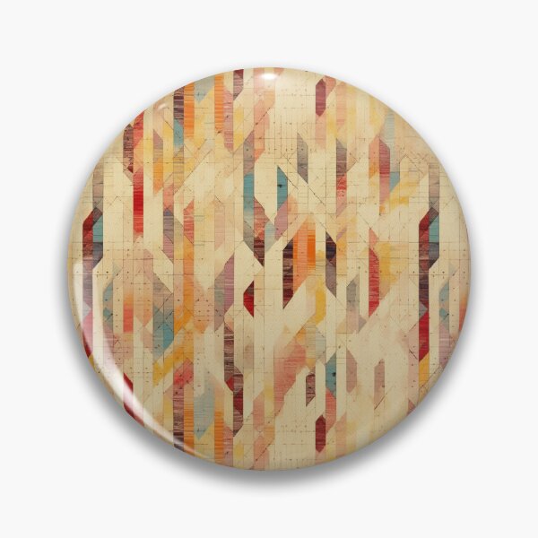 Item preview, Modern Ikat Textile Art Pattern No12 designed and sold by Atomura.
