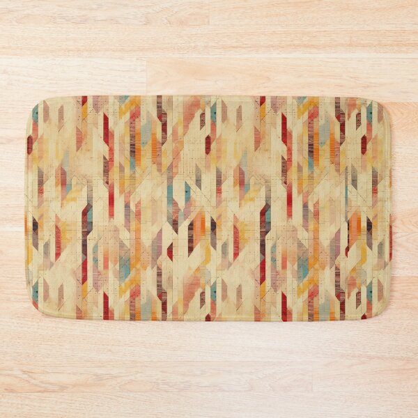 Item preview, Modern Ikat Textile Art Pattern No12 designed and sold by Atomura.