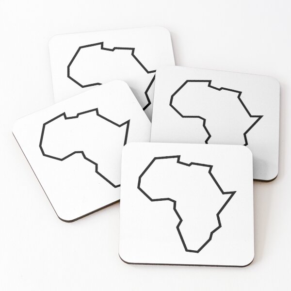 Item preview, Elegant African Continent Art designed and sold by ideograma.