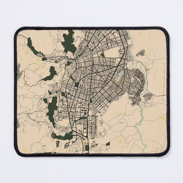 Item preview, Cali City Map of Colombia - Vintage designed and sold by deMAP.