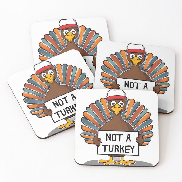 Item preview, Not A Turkey Funny Thanksgiving  designed and sold by MKCollabs.