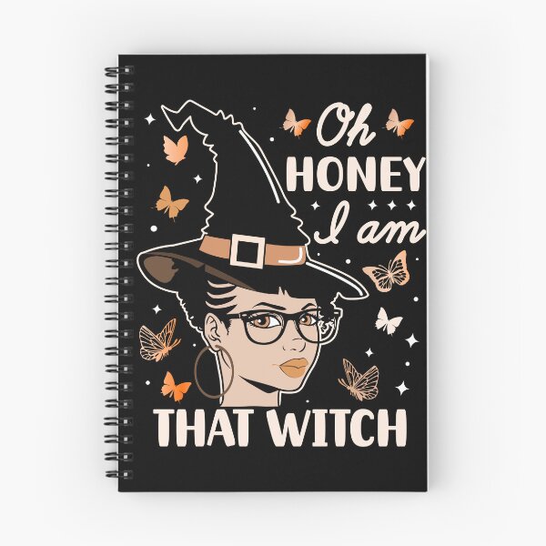 Item preview, Oh Honey I am That Witch | Beautiful Black Witch - Black designed and sold by PearlMoonGrapes.