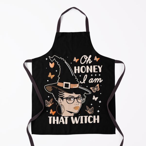 Item preview, Oh Honey I am That Witch | Beautiful Black Witch - Black designed and sold by PearlMoonGrapes.