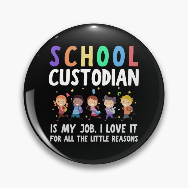 Item preview, Funny school custodian appreciation Gifts Back To School designed and sold by WAB Garb.