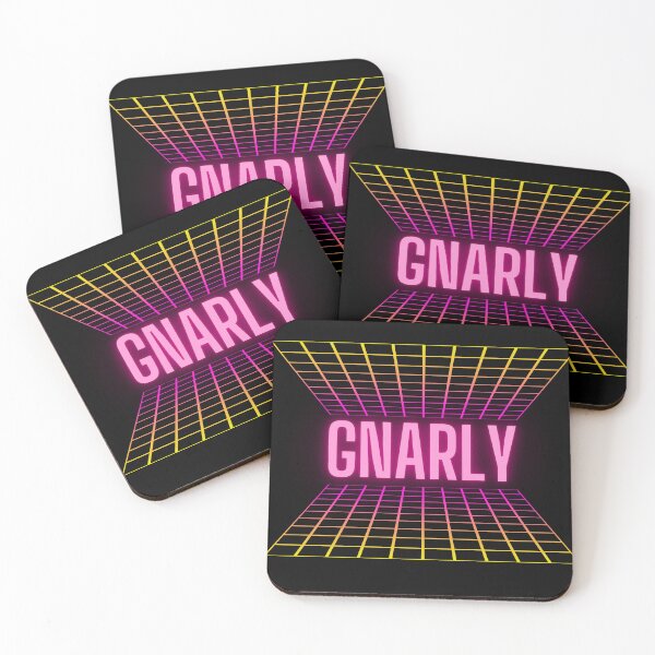 Item preview, Gnarly 80's 90's Style Retro Grid Electric Art designed and sold by BeansHotTees.