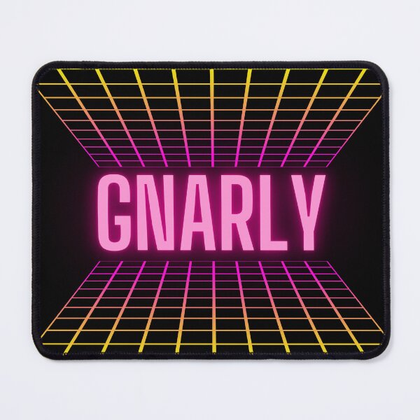 Item preview, Gnarly 80's 90's Style Retro Grid Electric Art designed and sold by BeansHotTees.