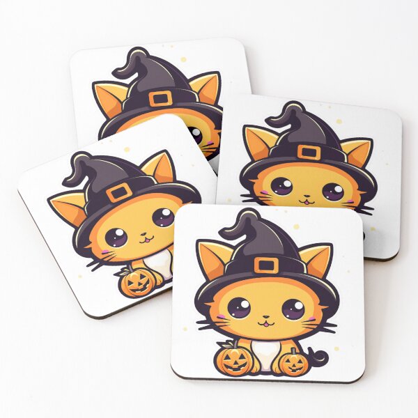 Item preview, Adorable Halloween cat designed and sold by MendaciousMina.