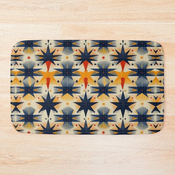 Item preview, Modern Ikat Textile Art Pattern No15 designed and sold by Atomura.
