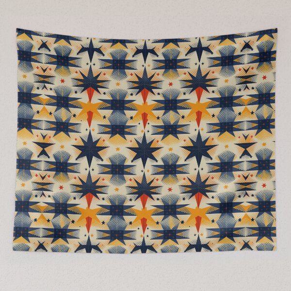 Item preview, Modern Ikat Textile Art Pattern No15 designed and sold by Atomura.