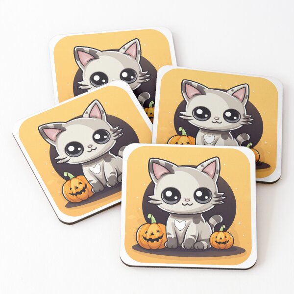 Item preview, Adorable Halloween cat designed and sold by MendaciousMina.
