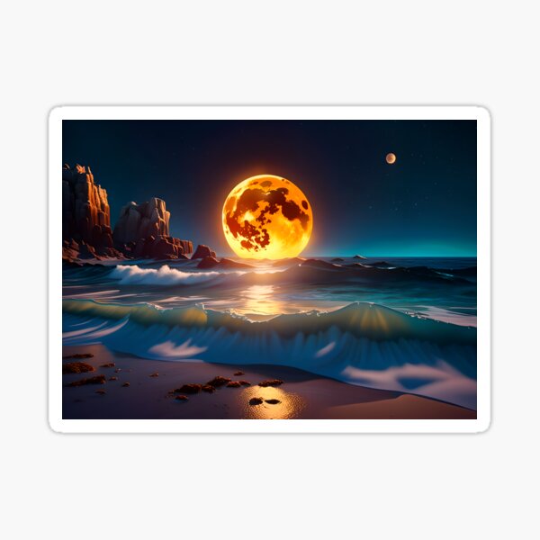 Vista previa del artículo con la obra «Serie Moolight», diseñado y vendido por artedamensagem.