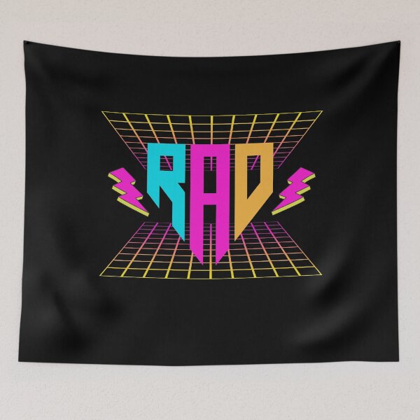 Item preview, Rad Electric Grid Lightening 80's 90's Retro designed and sold by BeansHotTees.