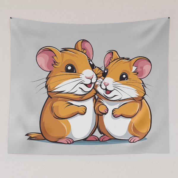 Item preview, Cute Hamsters designed and sold by WildlifeInc.