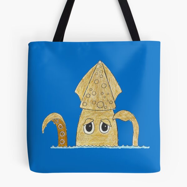 Item preview, Confused Howard the Squid Graphic (Squid Pals) designed and sold by GrudleBay.