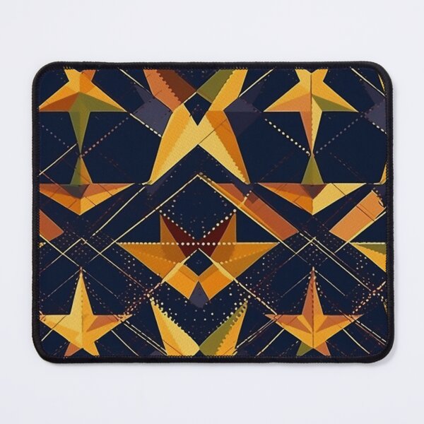 Item preview, Modern Ikat Textile Art Pattern No16 designed and sold by Atomura.