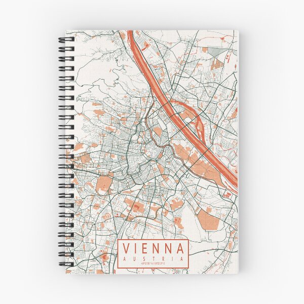 Item preview, Vienna City Map of Austria - Bohemian designed and sold by deMAP.