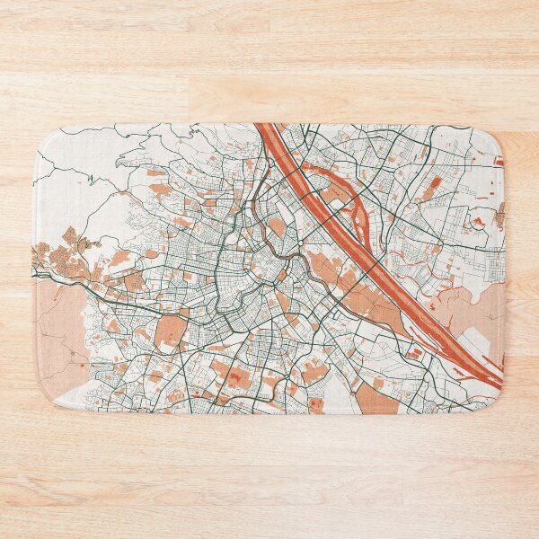 Item preview, Vienna City Map of Austria - Bohemian designed and sold by deMAP.