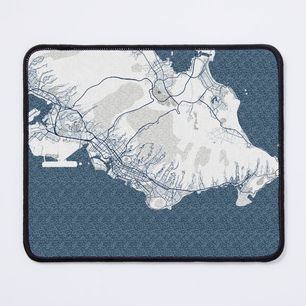 Item preview, Honolulu City Map of Hawaii, USA - Coastal designed and sold by deMAP.